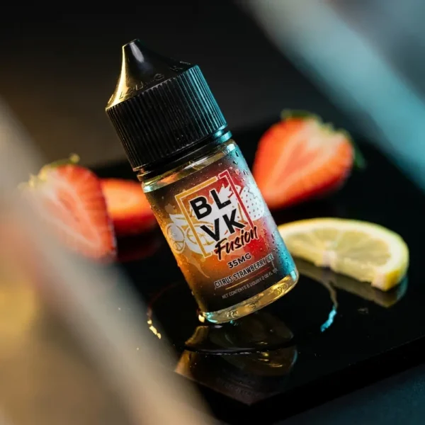 líquido salt nic - Líquido Blvk Unicorn Salt - Citrus Strawberry Ice - Fusion