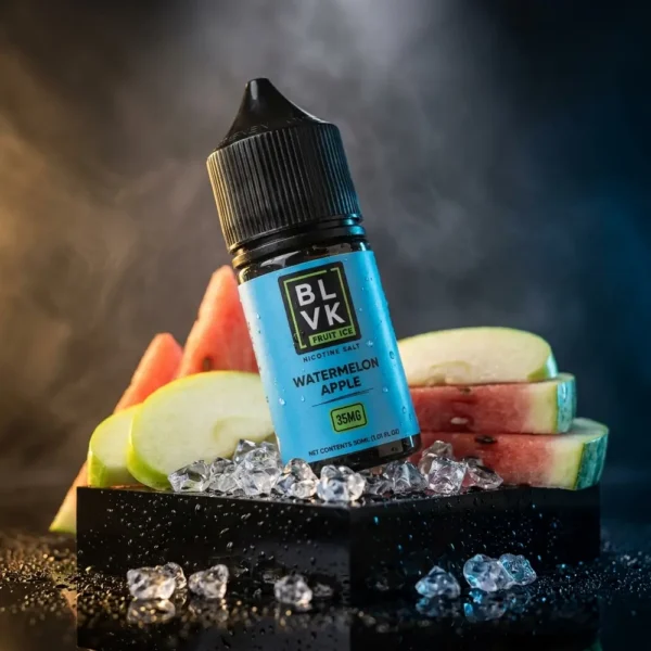 líquido salt frutados - Líquido Blvk Unicorn Salt - Watermelon Apple - Fruit Ice - Remix