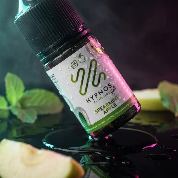 líquido nic salt mentolado - Líquido Hypnos Salt - Spearmint Apple