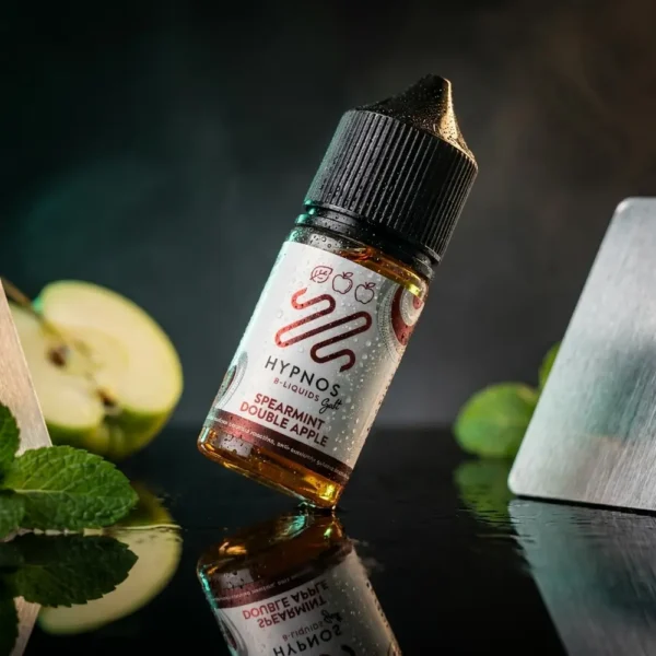 líquido nic salt mentolado - Líquido Hypnos Salt - Spearmint Double Apple