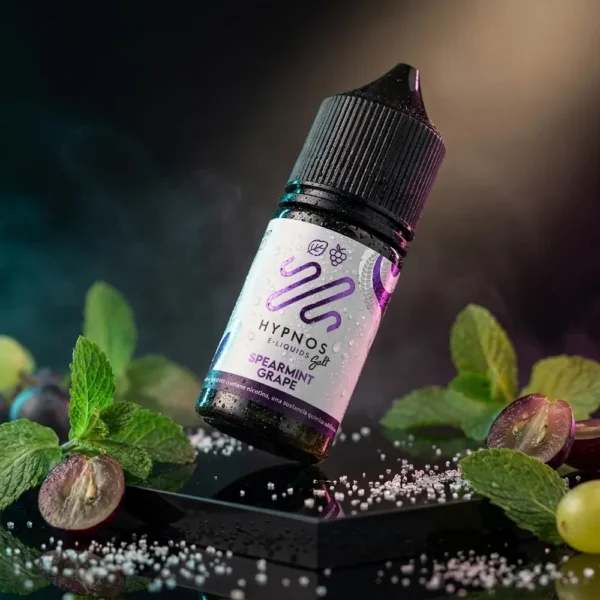 líquido nic salt mentolado - Líquido Hypnos Salt - Spearmint Grape
