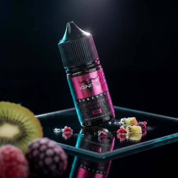 líquido salt ice - Líquido Ignite Salt - SubZero - Berry Kiwi Blast
