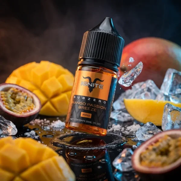 líquido nic salt - Líquido Ignite Salt - SubZero - Mango Passion Breeze