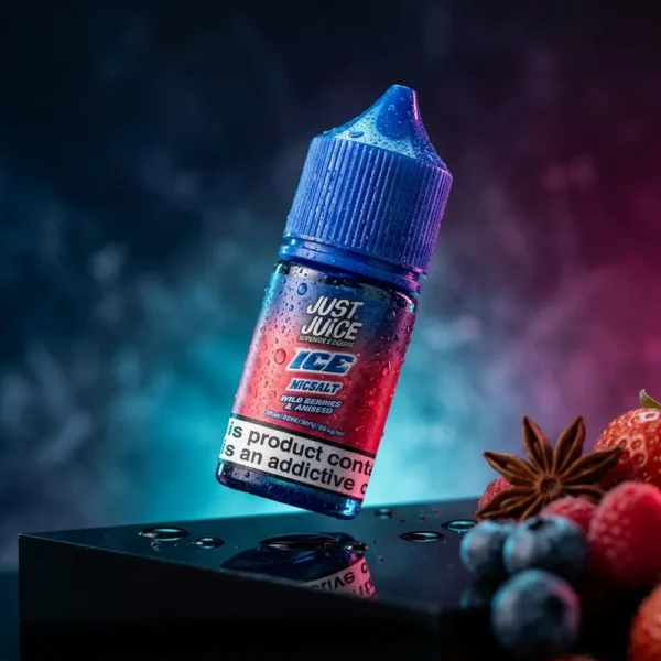 líquido salt nic - Liquido Just Juice Salt - Wild Berries & Anissed - Ice