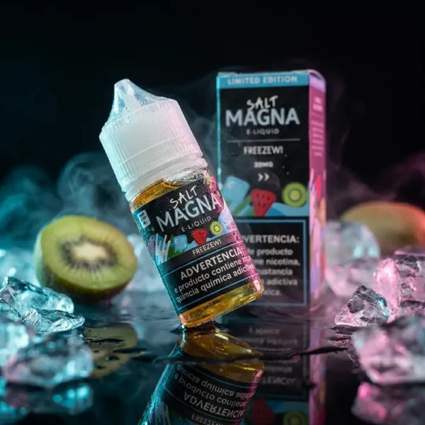 líquido salt mentolado - Líquido Magna e-Liquid Salt - Freezewi - Edição Limitada