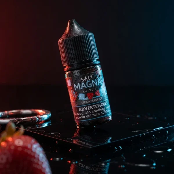líquido salt - Líquido Magna e-Liquid Salt - Strawberry Ice - Edição Limitada