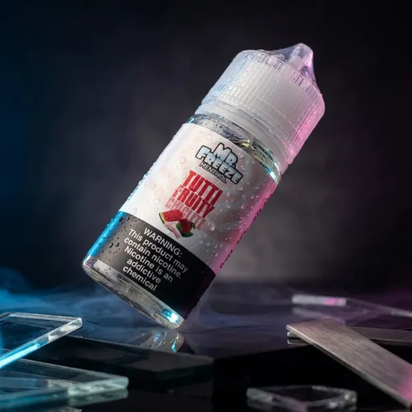 líquido salt mentolado - Líquido Mr. Freeze Salt - Tutti Fruity Chiclete