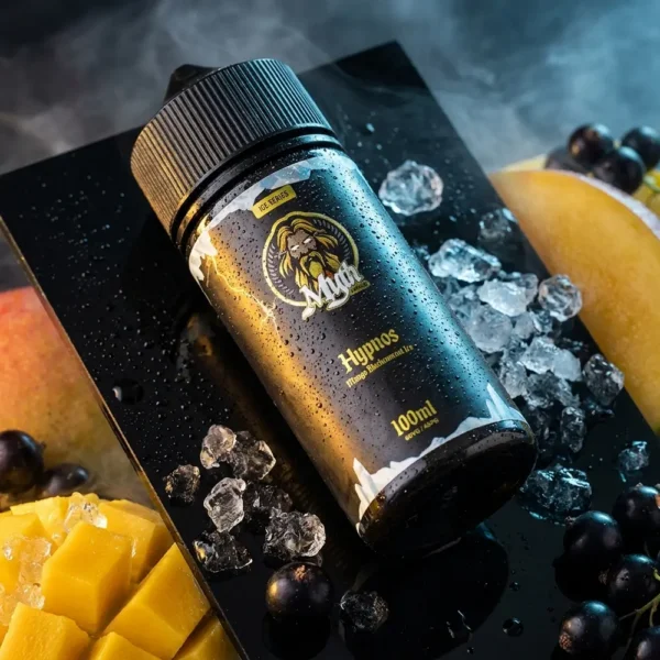 líquido frutado ice - Líquido Myth - 100ml - Hypnos - Mango Blackcurrant Ice