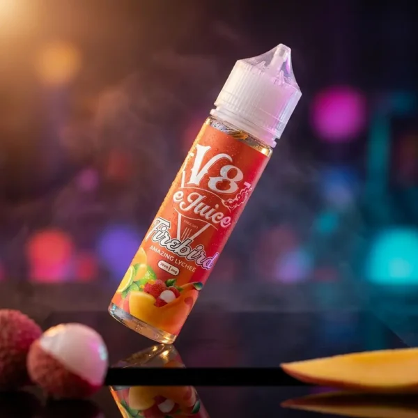 líquido frutado - Líquido V8 E-Juice - Firebird - Amazing Lychee