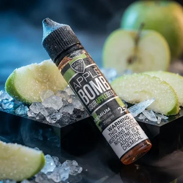 líquido salt nic - Líquido VGod Salt - Apple Bomb Iced - Sour Apple Belt Iced