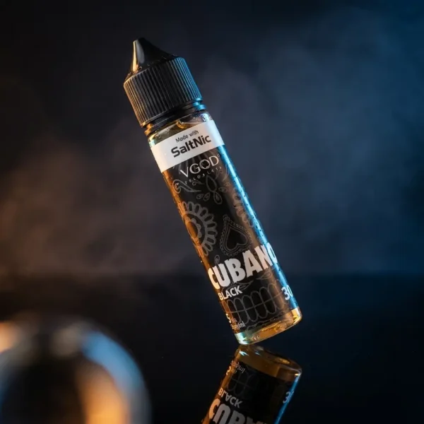 líquido salt nic - Líquido VGod Salt - Cubano Black