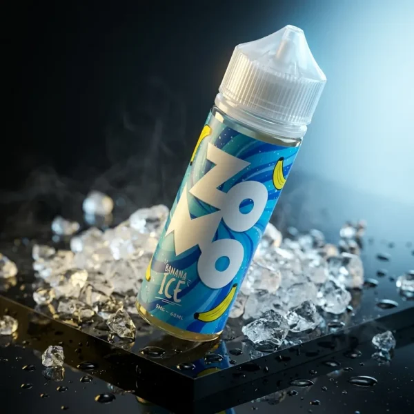Líquido Zomo - Banana Ice - Iceburst