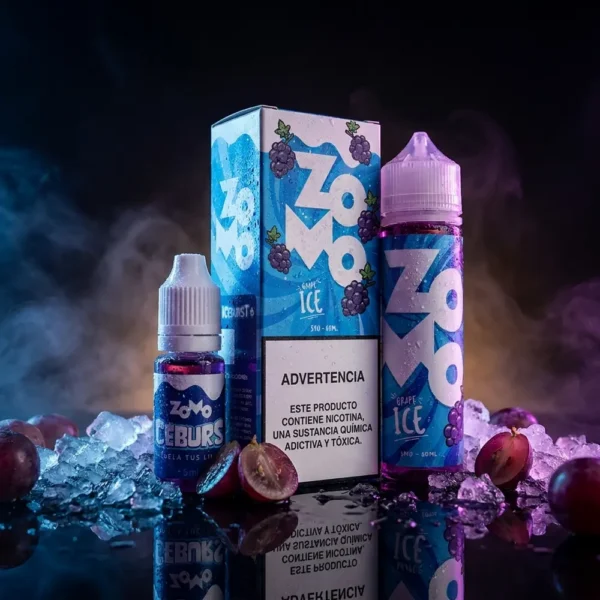 Líquido Zomo - Grape Ice - Iceburst