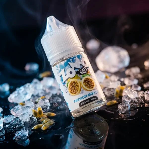 líquido nic salt - Líquido Zomo Salt - Passion Mix Ice