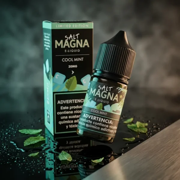 líquido salt mint - Líquido Magna e-Liquid Salt - Cool Mint - Edição Limitada