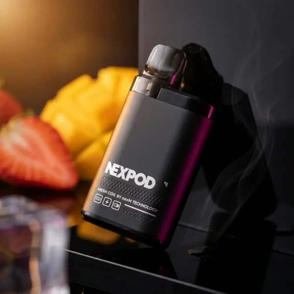 pod recarregável - Pod Recarregável NexPod 3500 puffs - Strawberry Mango - Wotofo