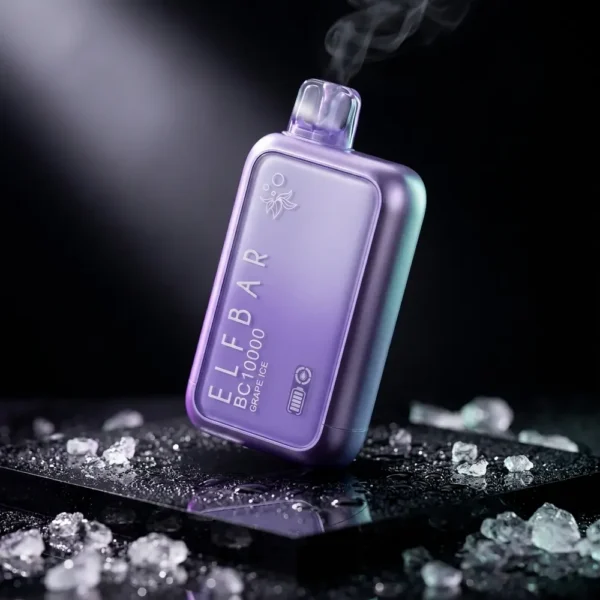 Pod Descartável Elf Bar BC10000 - Edição Especial - 10.000 puffs - Grape Ice