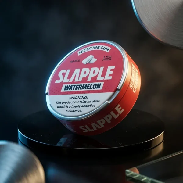 chiclete de nicotina - Slapple Nicotine Gum - Chiclete de Nicotina (40 unidades)