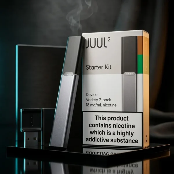 Starter Kit Juul 2 - Crisp Menthol + Virginia Tobacco
