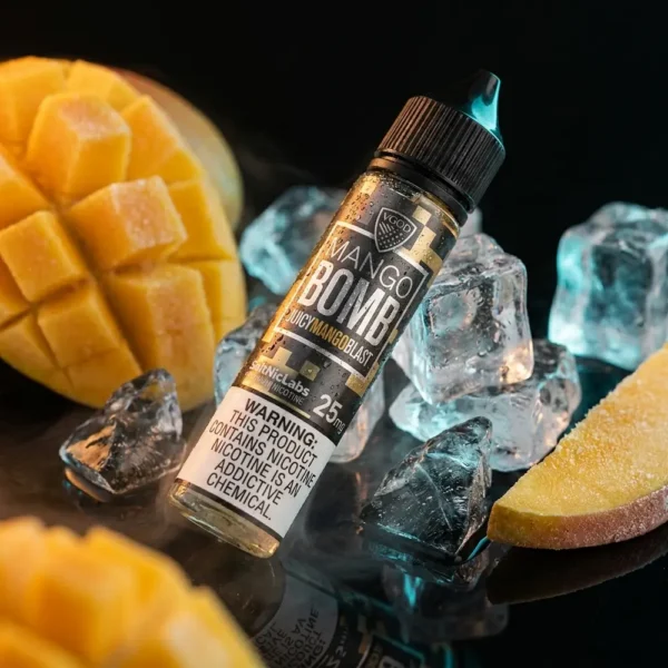 líquido salt nicotine - Líquido VGod Salt - Mango Bomb Iced