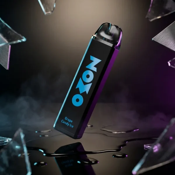 pod descartável zomo - Pod descartável Mesh Coil Zomo - Party - 800 puffs - Grape Candy Ice