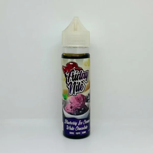 Líquido Friday Nite - Blueberry Ice Cream White Chocolate