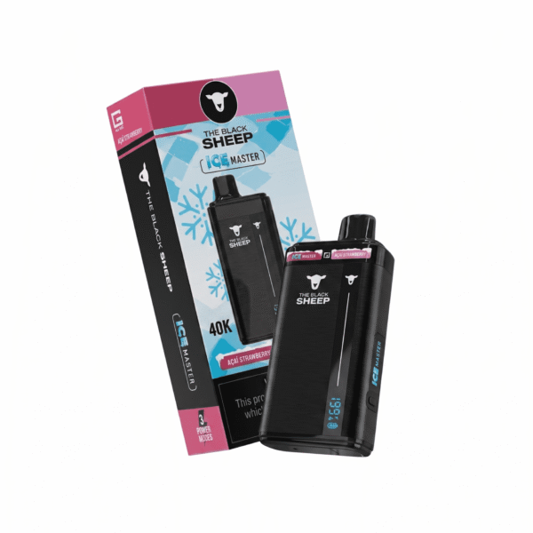 Pod Descartável The Black Sheep - Dual Flavor - Ice Master - 40.000 puffs