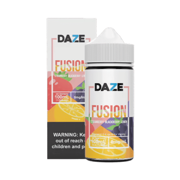 Líquido 7 Daze Reds Apple E-juice - Fusion - Strawberry Blackberry Lemon - ICED