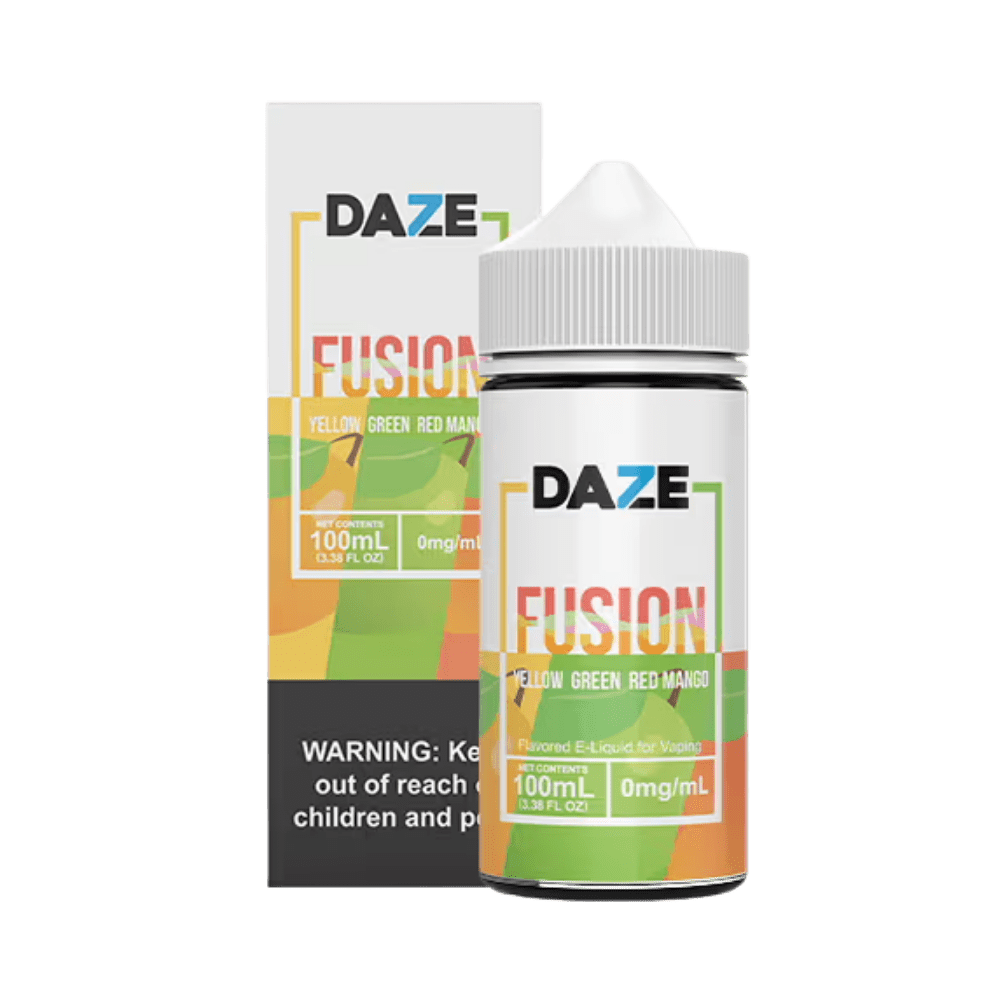 Líquido 7 Daze Reds Apple E-juice - Fusion - Yellow Green Red Mango - ICED