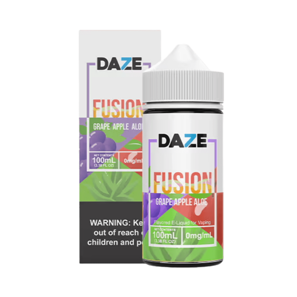 Líquido 7 Daze Reds Apple E-juice - Fusion - Grape Apple Aloe - ICED - Imagem 2