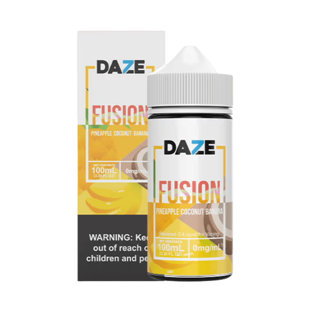 Líquido 7 Daze Reds Apple E-juice - Fusion - Pineapple Coconut Banana - ICED - Imagem 2
