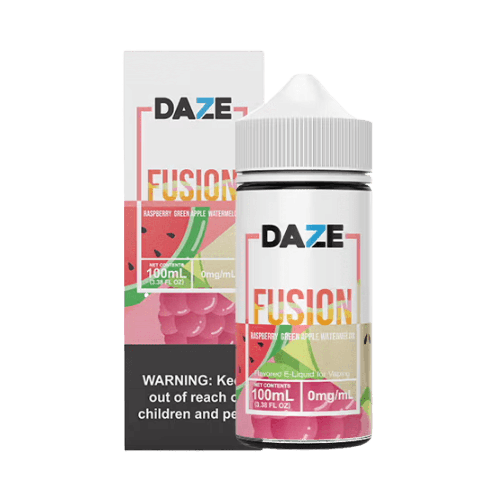 Líquido 7 Daze Reds Apple E-juice - Fusion - Raspberry Green Apple Watermelon - ICED - Imagem 2