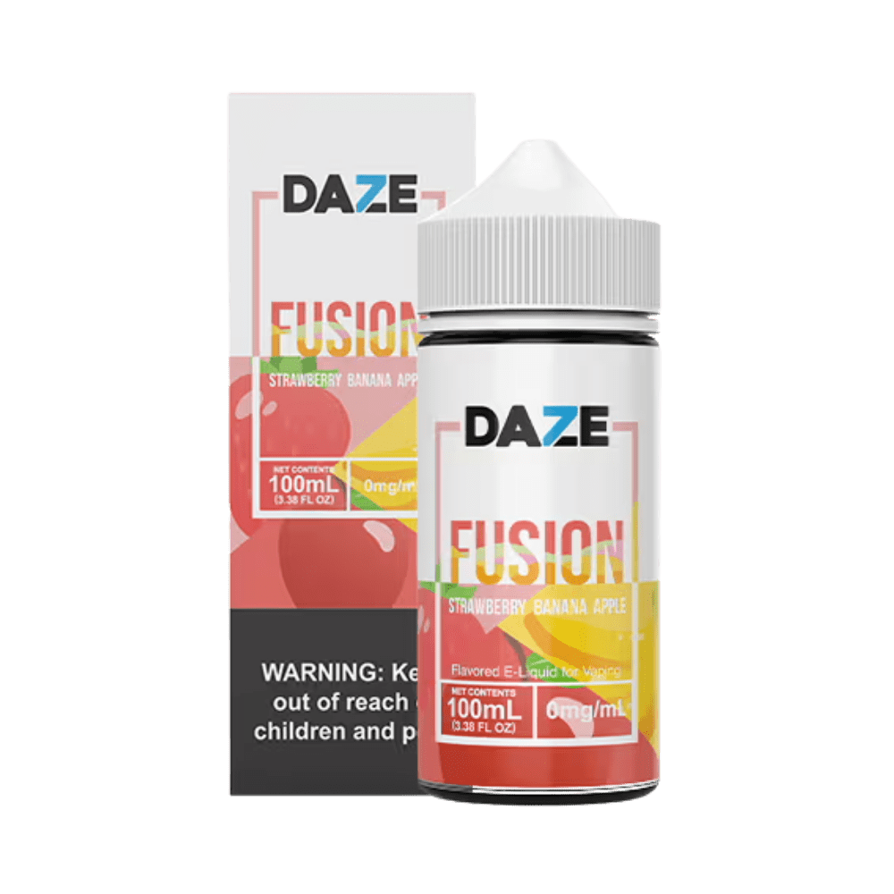 Líquido 7 Daze Reds Apple E-juice - Fusion - Strawberry Banana Apple - ICED - Imagem 2