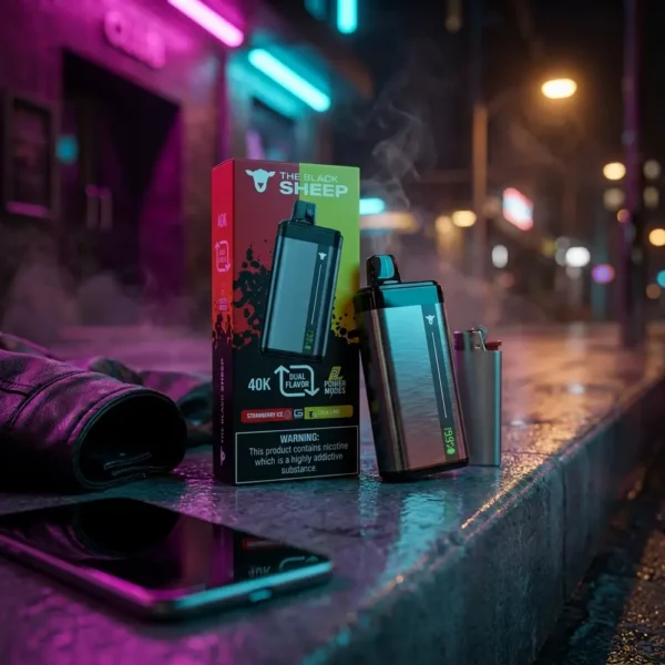 Pod Descartável The Black Sheep - Dual Flavor - 40.000 puffs
