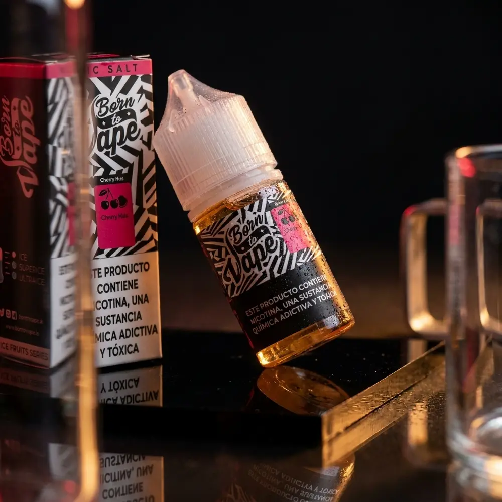 Líquido Born To Vape Salt - Cherry Huls - Imagem 2