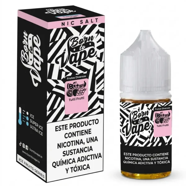 Líquido Born To Vape Salt - Tutti Frutti