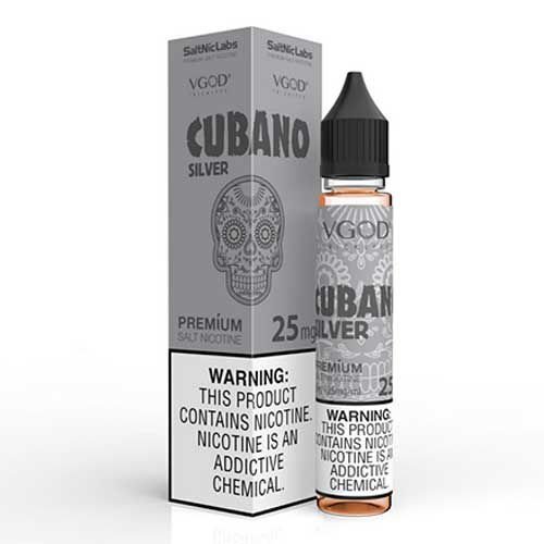 Líquido VGod Salt - Cubano Silver