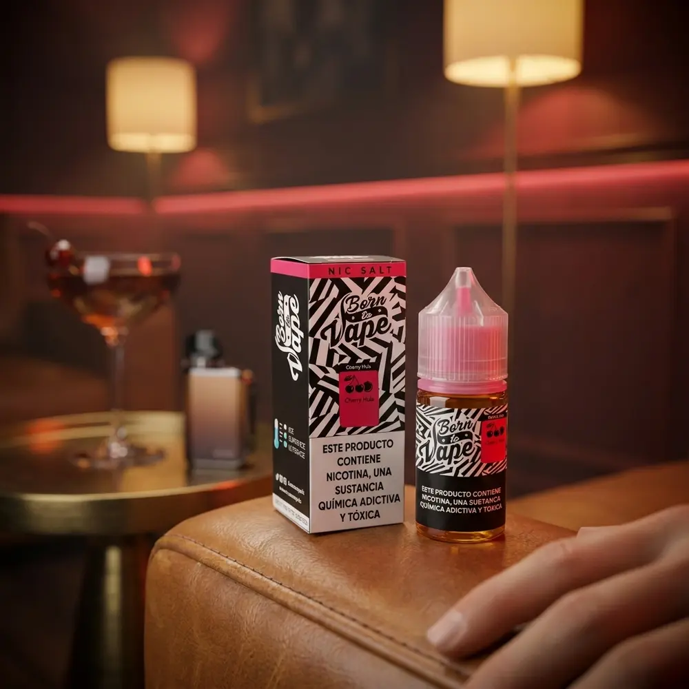 Líquido Born To Vape Salt - Cherry Huls - Imagem 3