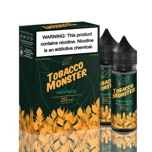 liquido menthol salt - Líquido Tobacco Monster Salt - Menthol